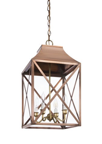 Lora Collection LG-2 copper lantern copper pendant pendant hanging lantern interior lighting brass